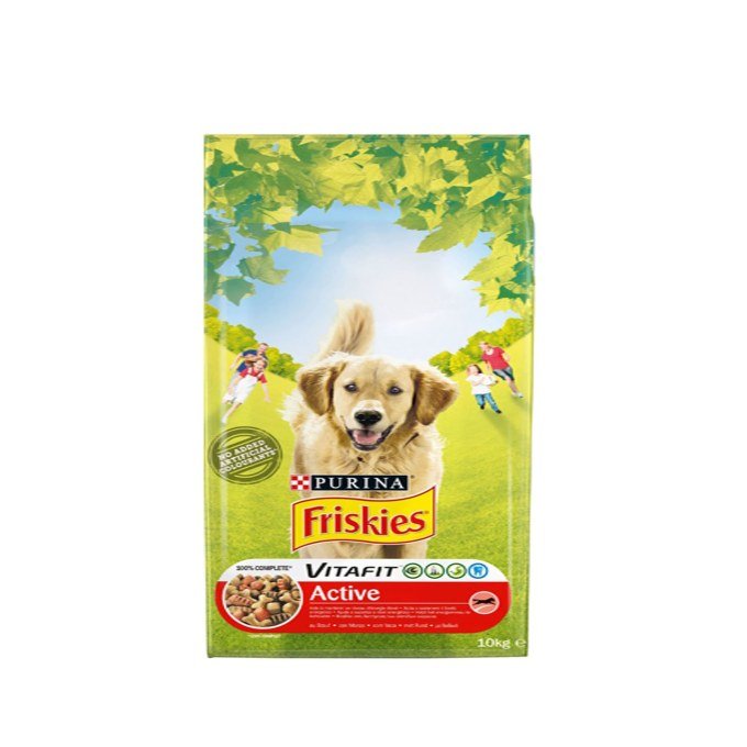 Friskies Active Βοδινό 10kg